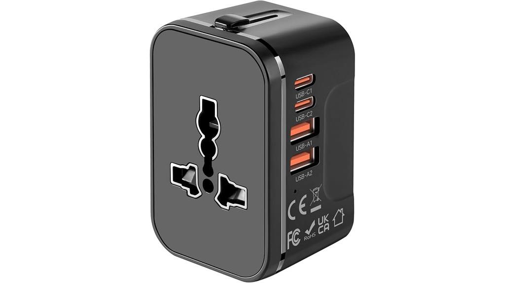 universal plug with usb ports