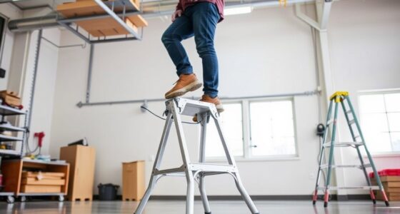 use ladders safely properly