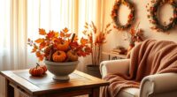 using seasonal decorative touches
