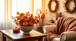 using seasonal decorative touches