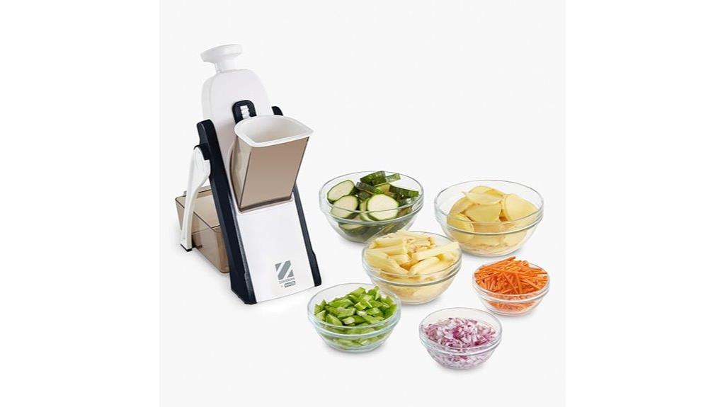vegetable slicer with presets