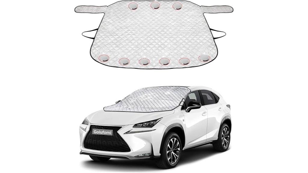 vehicle snow cover shield