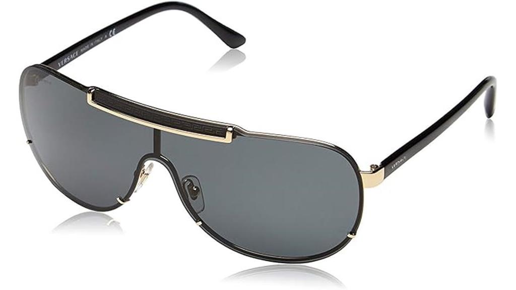 versace man gold sunglasses