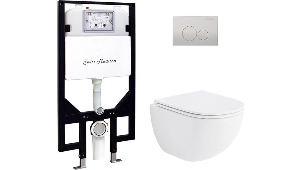 wall hung toilet bundle