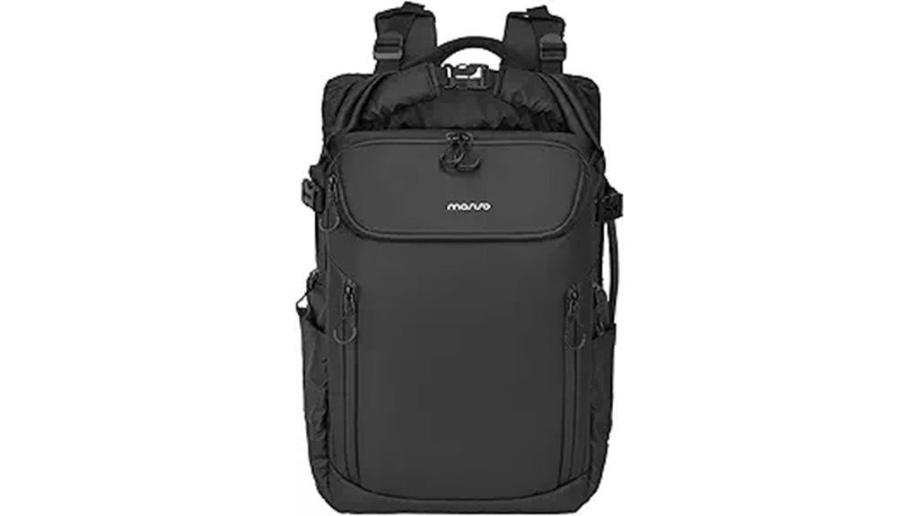 waterproof camera backpack expandable