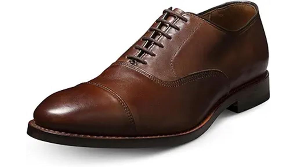 waterproof cap toe oxford
