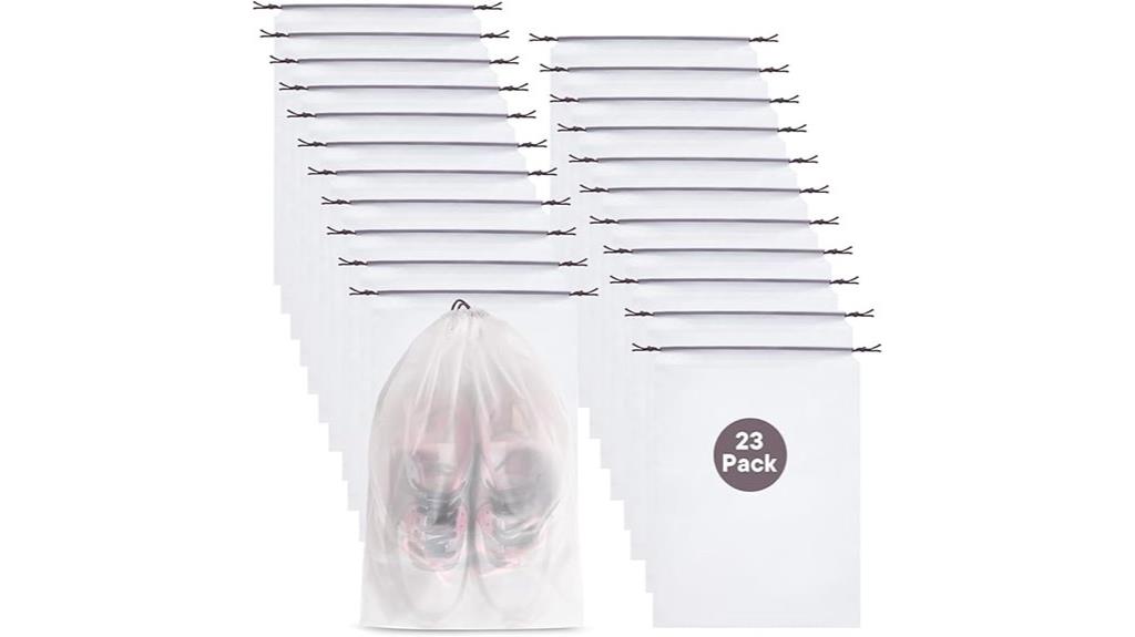 waterproof dustproof shoe bags