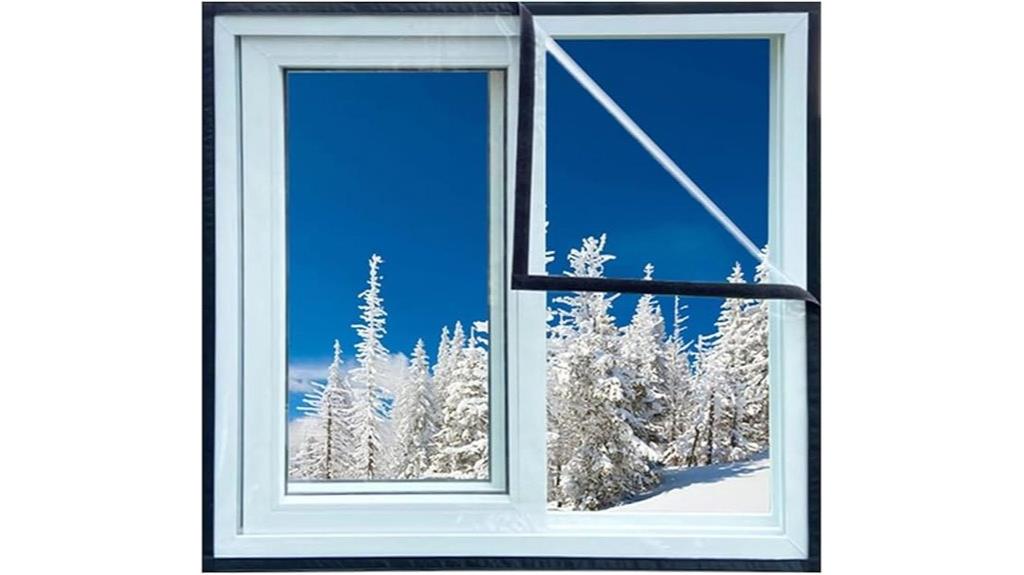 waterproof magnetic window insulation