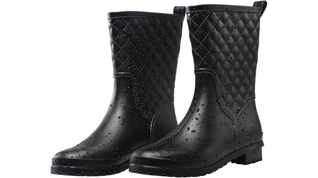 waterproof mid calf boots