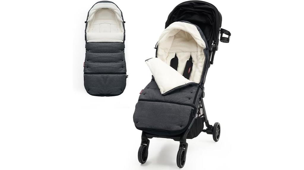 weather resistant stroller footmuff
