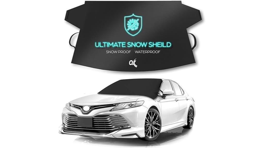 weather resistant vehicle snow cover