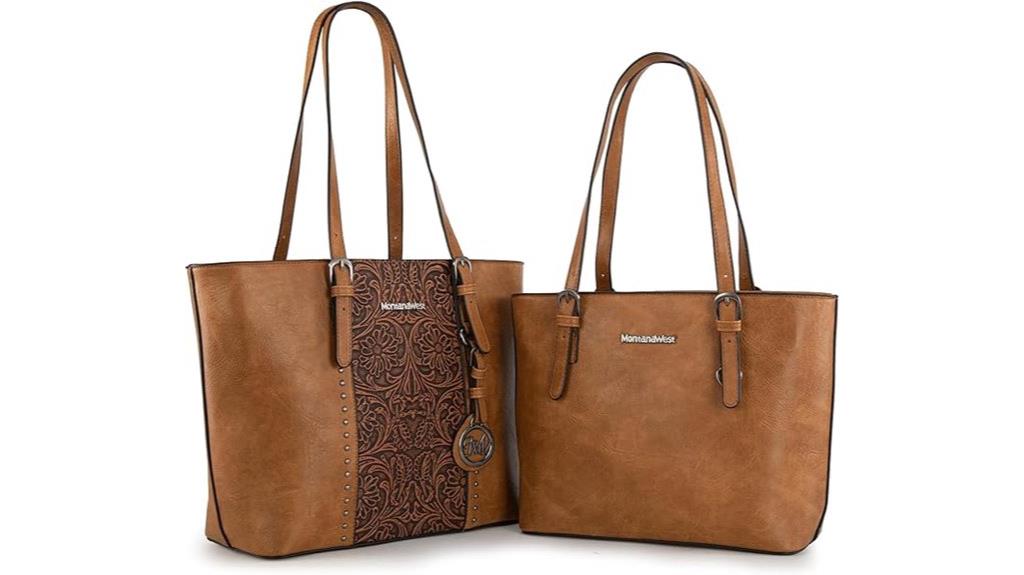 western style tote bag set