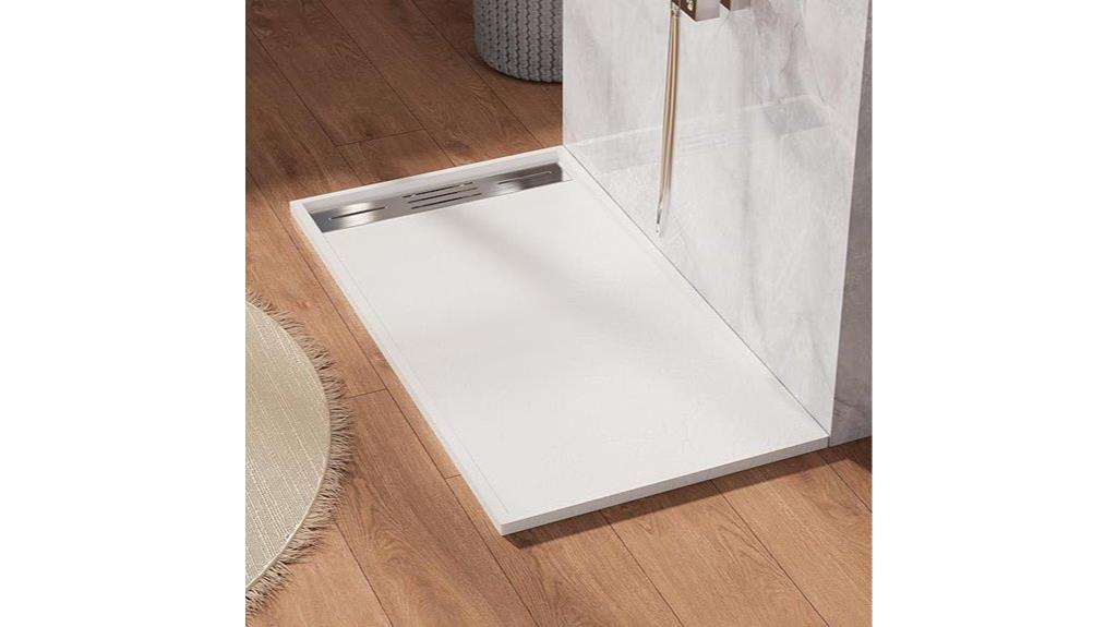 wheelchair friendly shower pan