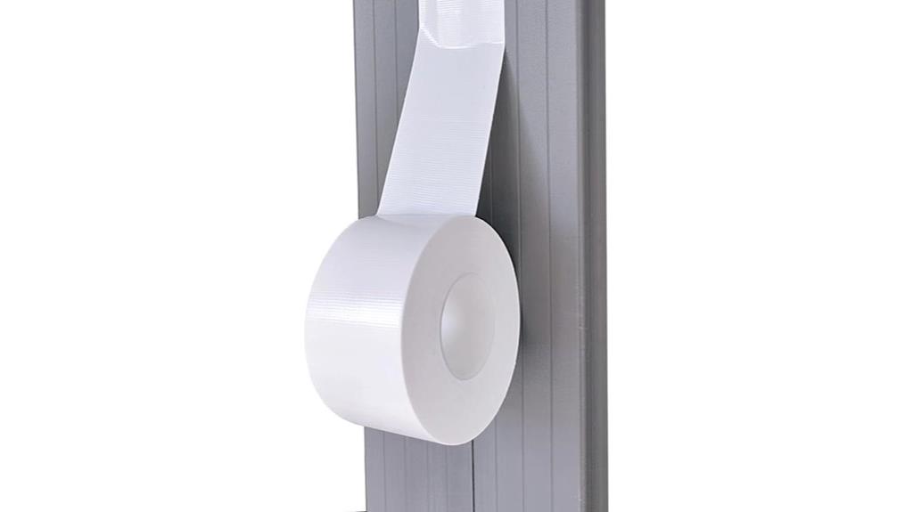 white 2 inch weather tape