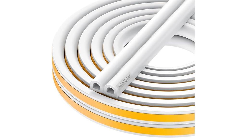 white foam seal tape