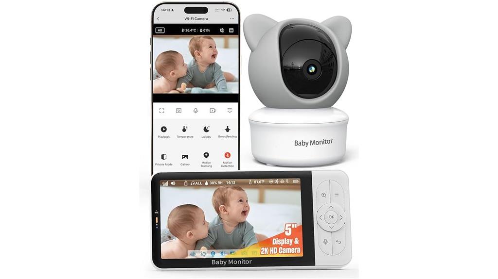 wifi baby monitor display
