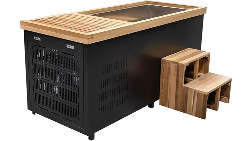 wifi controlled cedar tub