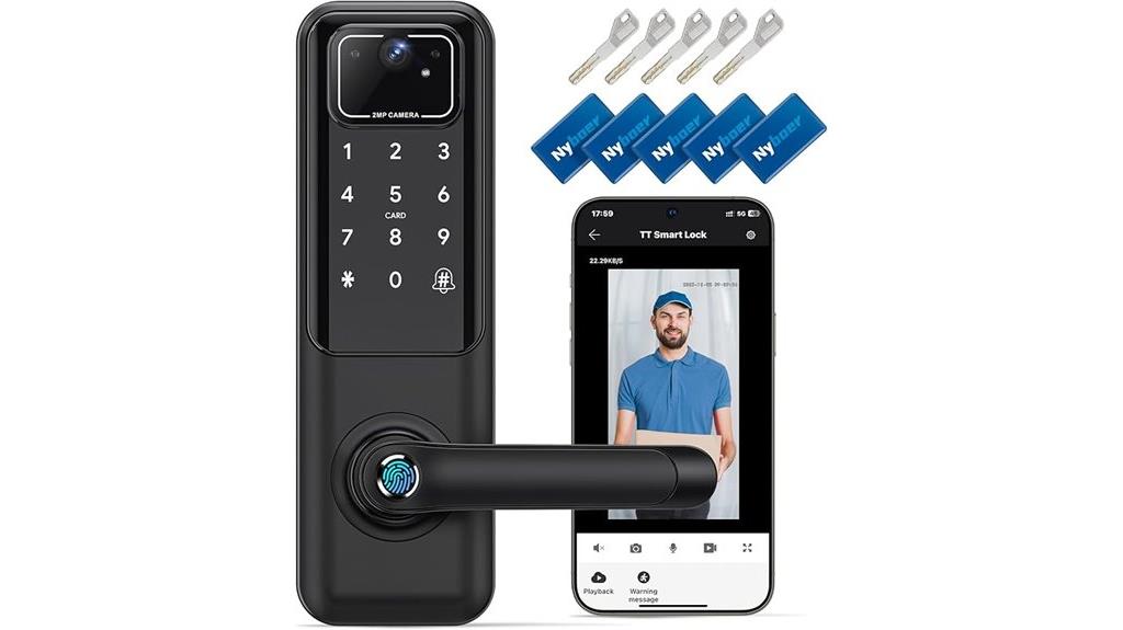 wifi fingerprint door lock