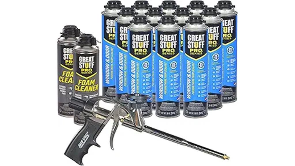 window and door foam kit