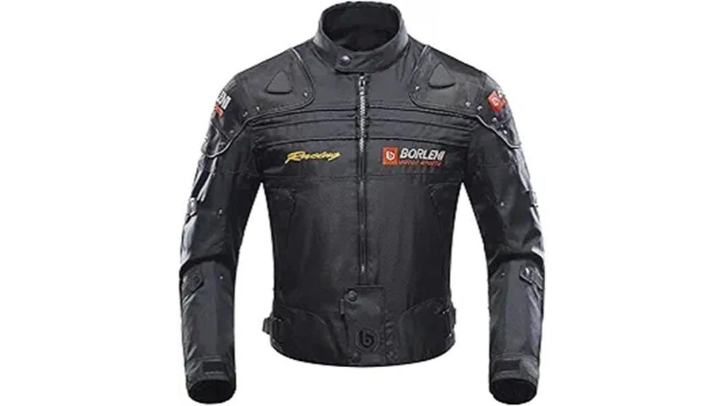windproof ce armor jacket