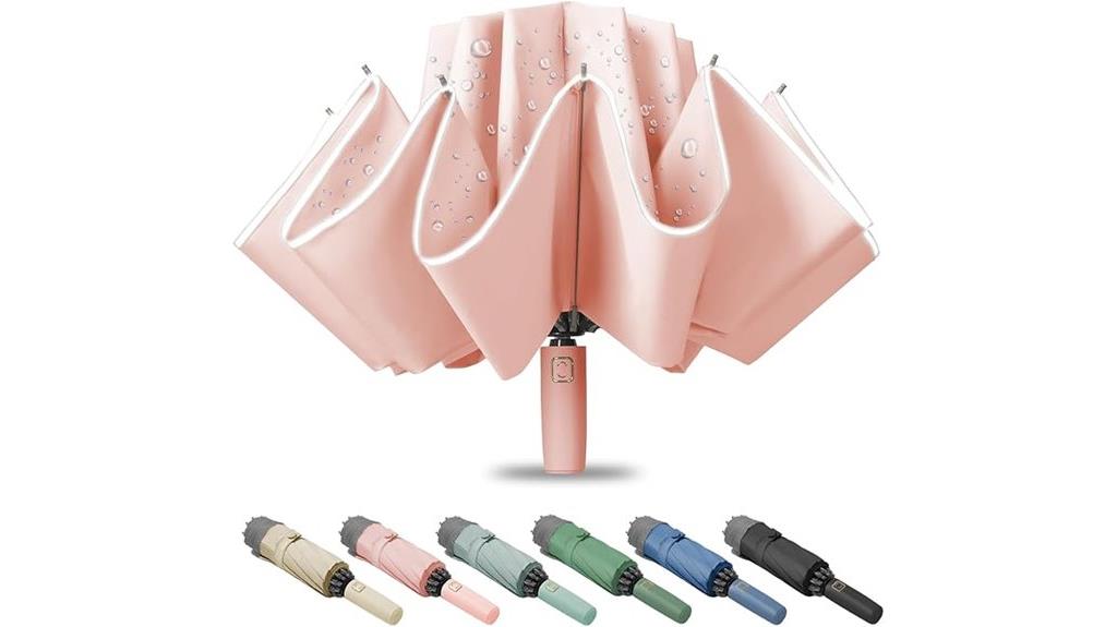 windproof compact travel umbrella