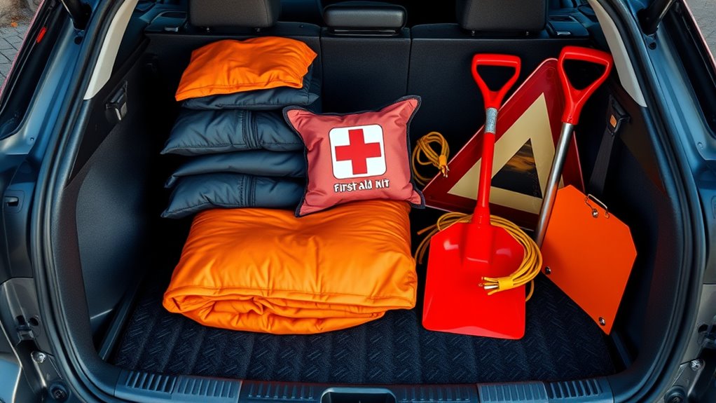 winter car emergency supplies