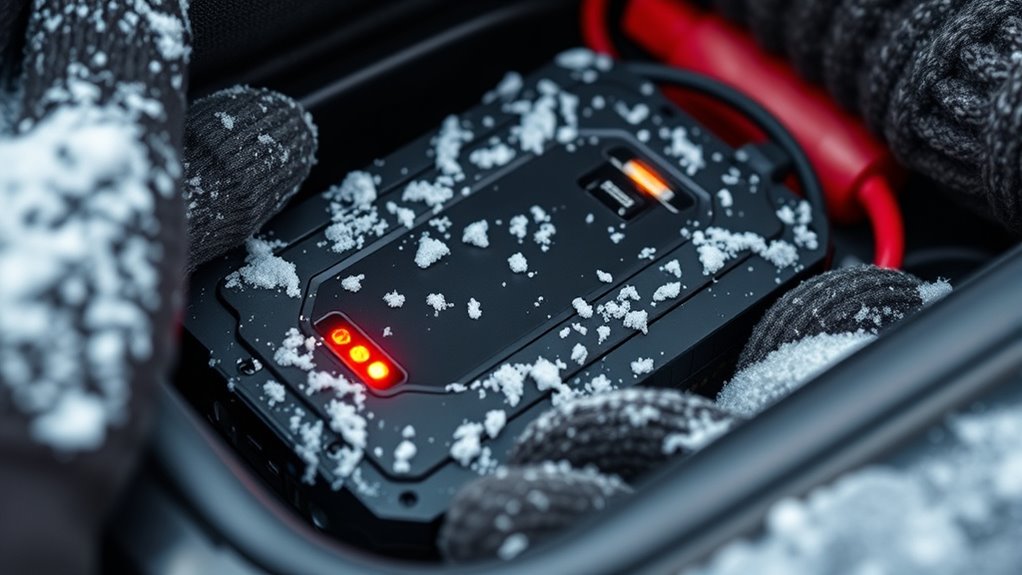 winter car jump starter considerations