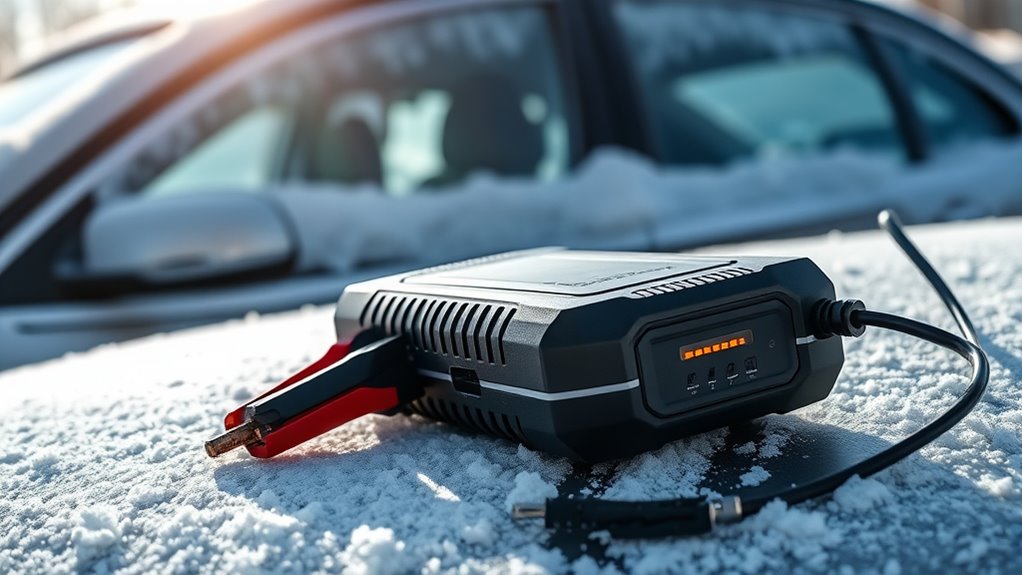 winter ready portable car chargers