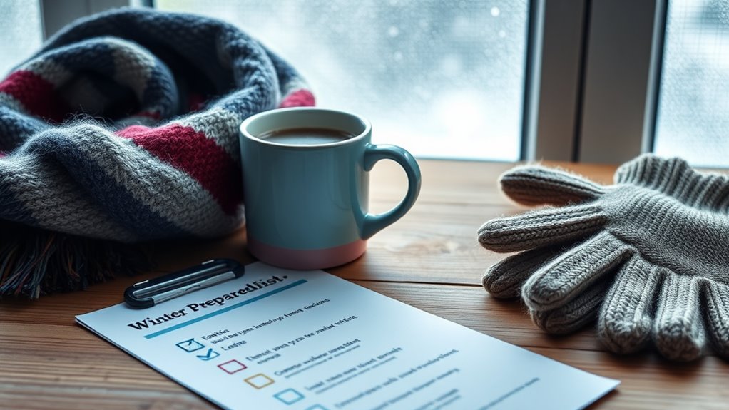 winter safety checklists