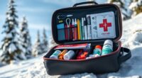 winter travel first aid