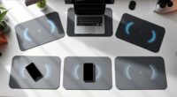 wireless charging desk mats