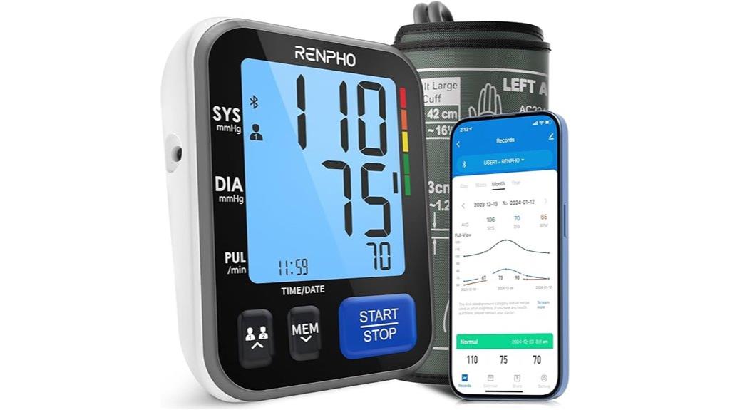 wireless home blood pressure monitor