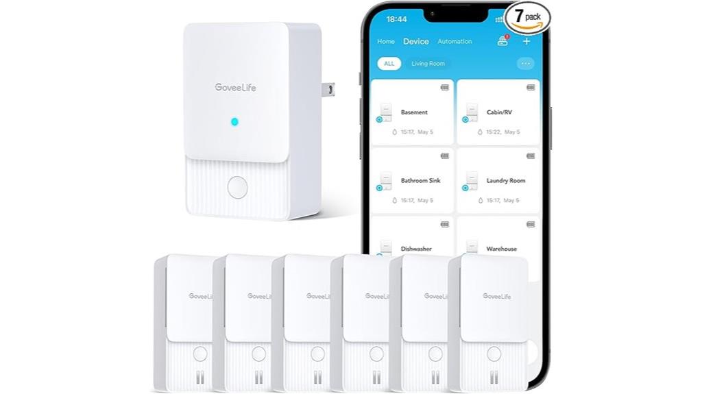 wireless leak detector pack