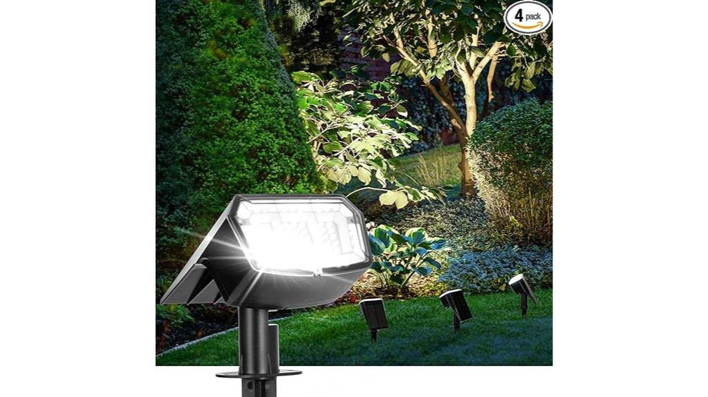 wireless solar led spotlights