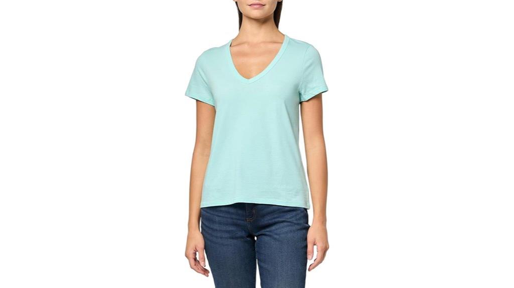 women s casual v neck shirt