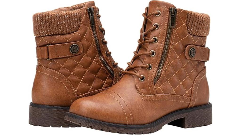 women s combat ankle boots