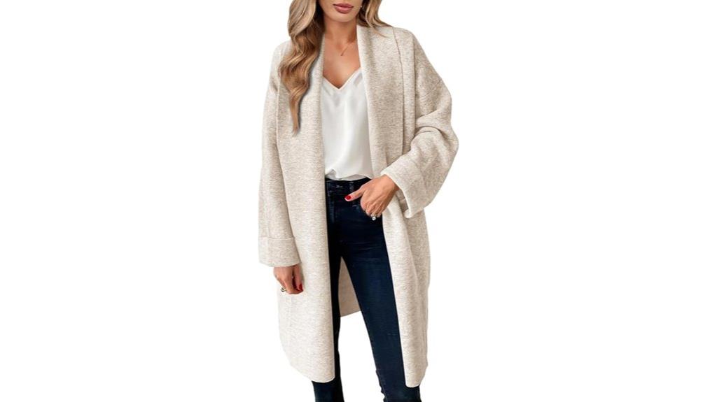 women s long knit cardigan