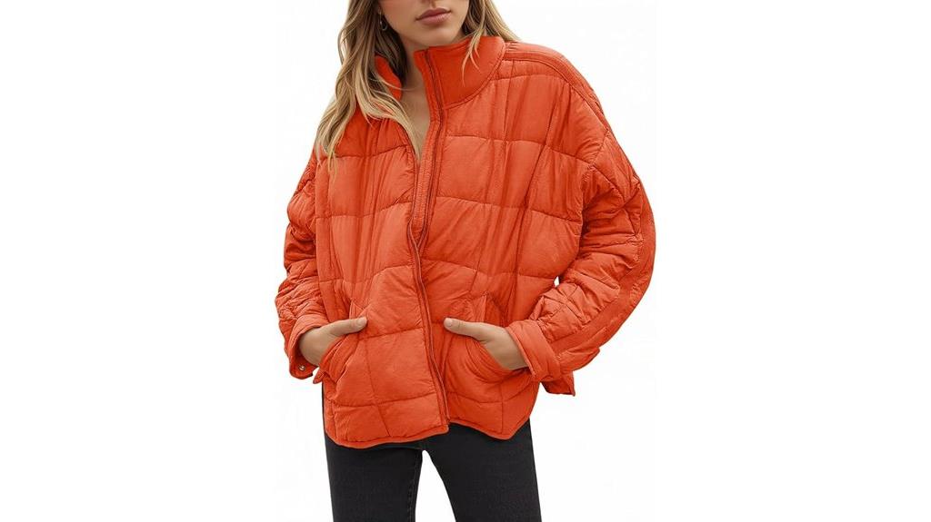 women s oversized lightweight down coat