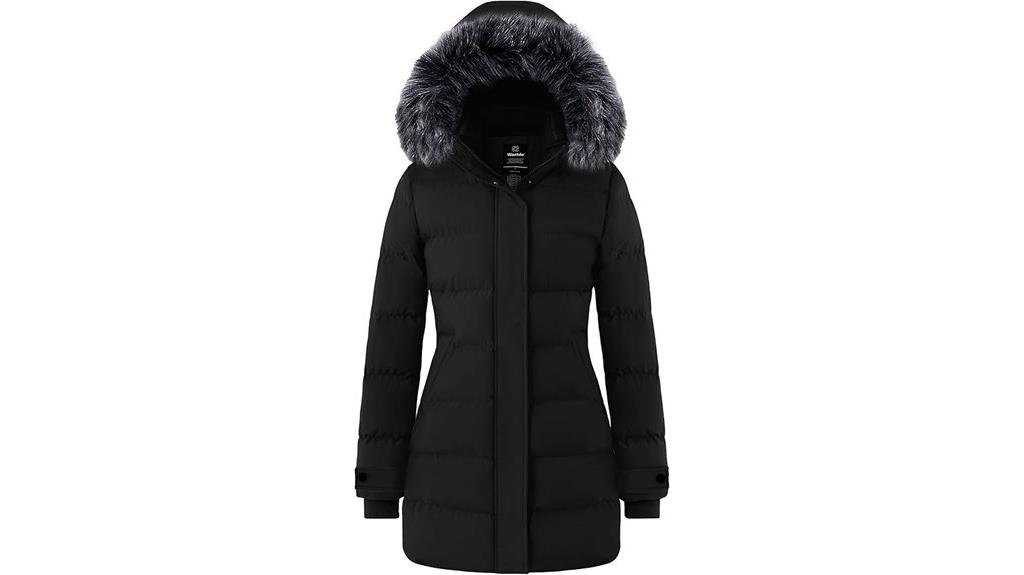 women s quilted winter coat