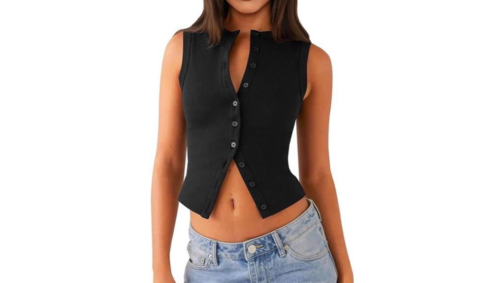 women s summer ribbed tank