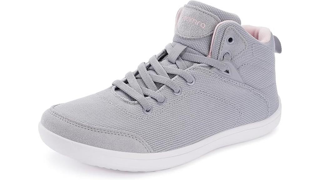 women s wide high top shoes