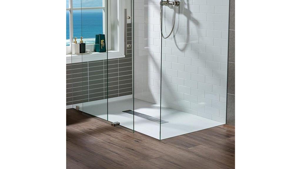 woodbridge 59 inch shower base