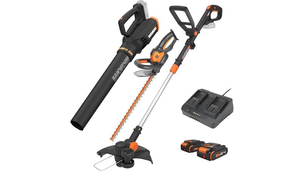 worx 20v garden tools