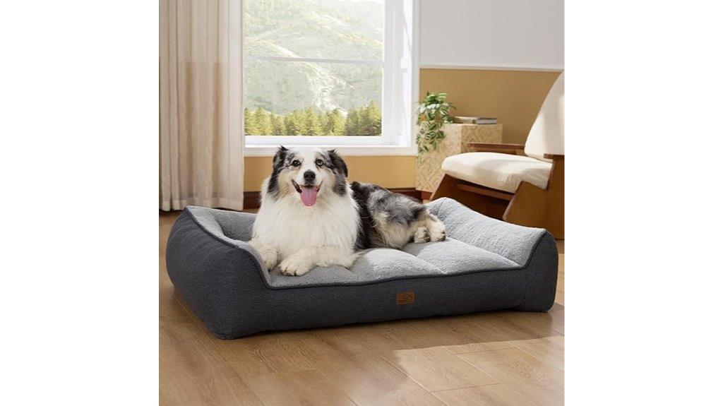 xl waterproof plush bed