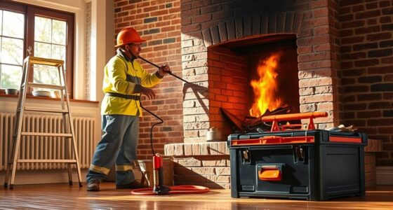 yearly chimney maintenance service