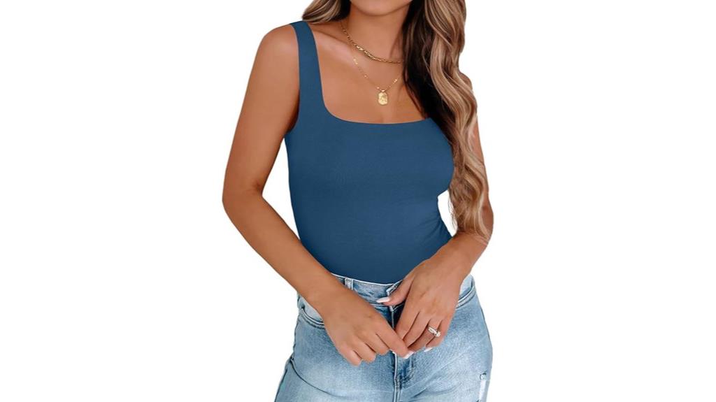 zeagoo square neck tops