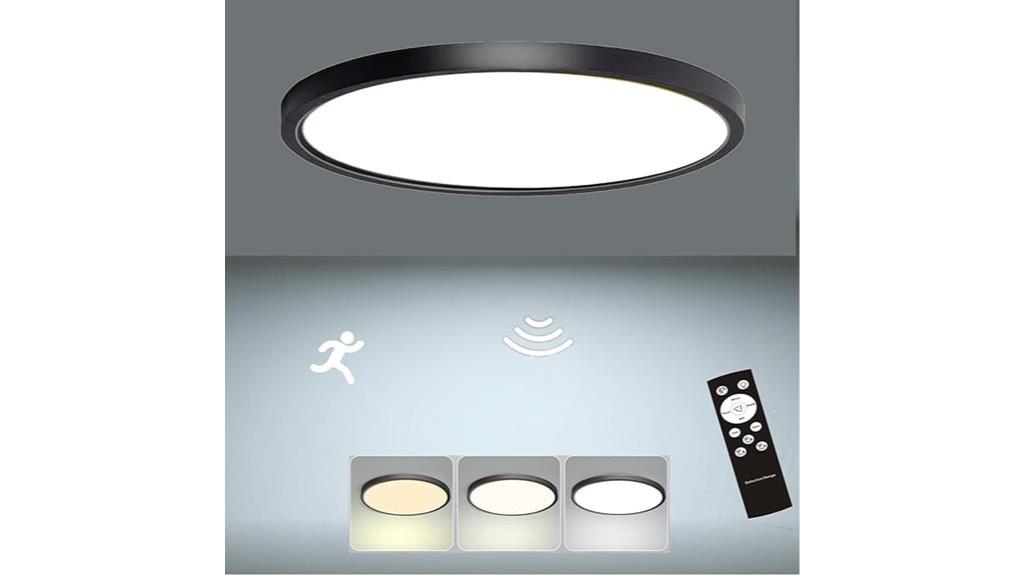 12 inch motion sensor ceiling light