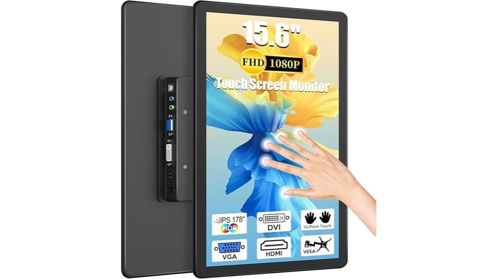 15 6 inch touchscreen monitor