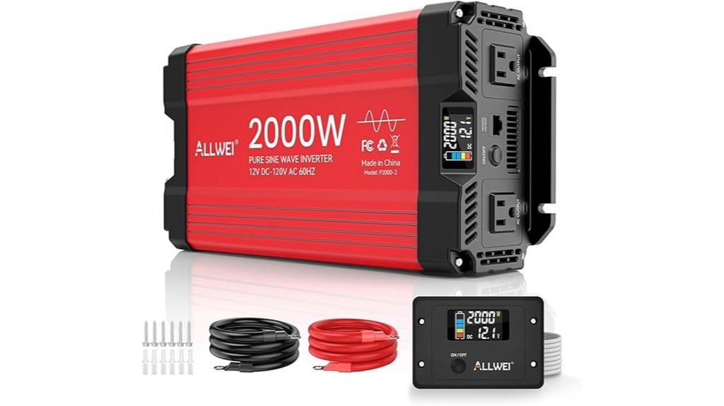 2000w vehicle solar inverter