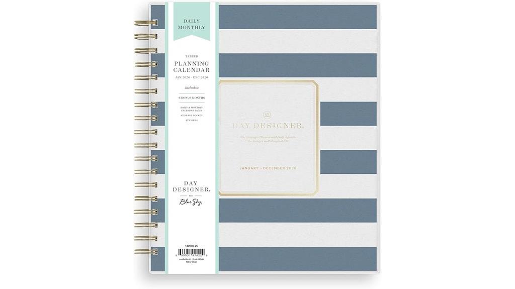 2026 daily planner